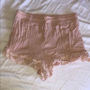 Cute summer rose shorts